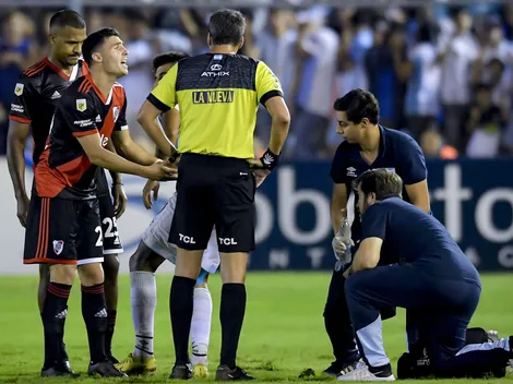 River y una particularidad en los dos partidos que se quedó con uno menos en 2023