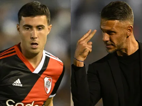 Demichelis bancó a Paradela por la roja: "Es un chico sensible"