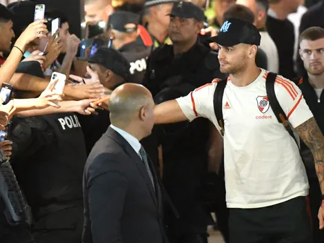 River llegó a Tucumán y fue recibido por una fiesta descomunal