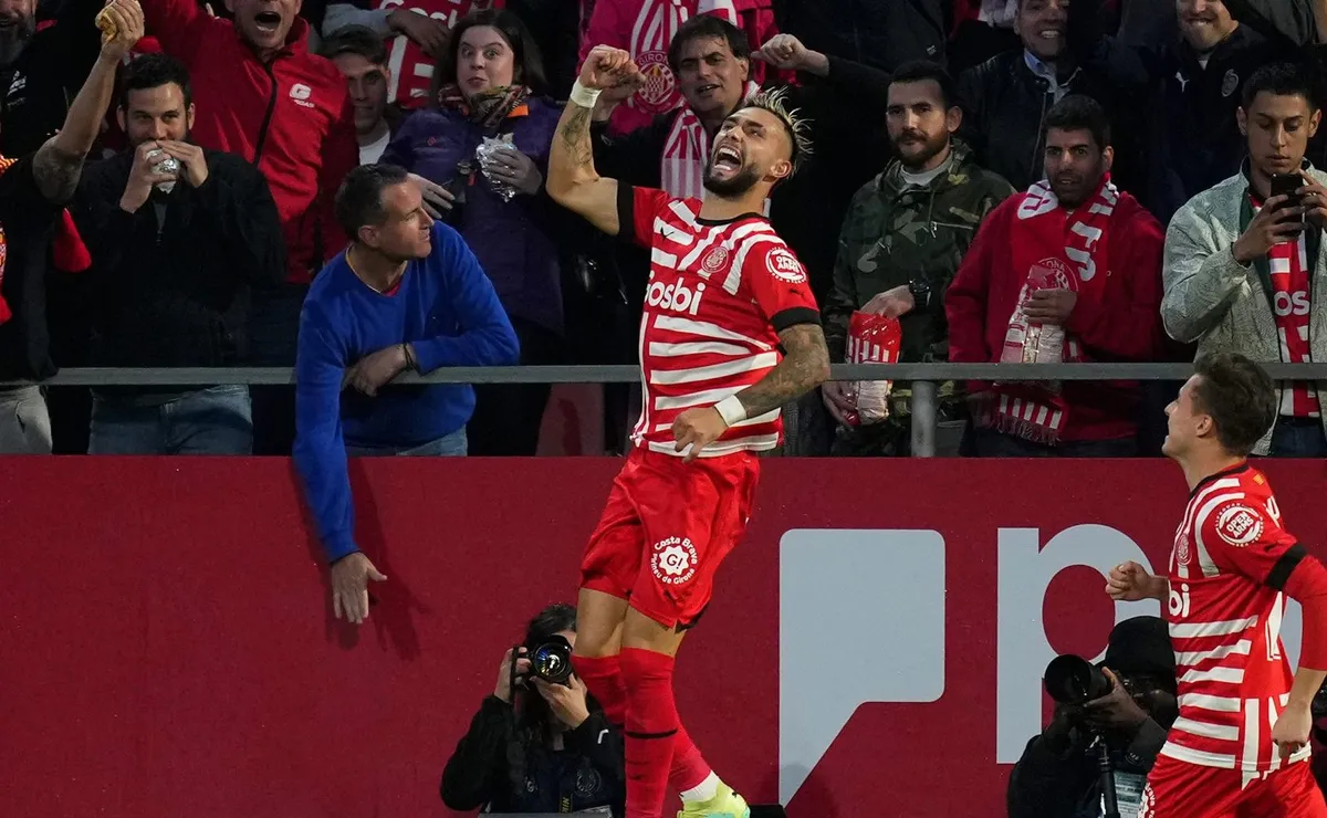 El Taty Castellanos hizo historia: le marcó un póker de goles al Real Madrid.