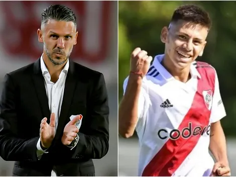 Echeverri: “Me llamó Demichelis para entrenar con la Primera”