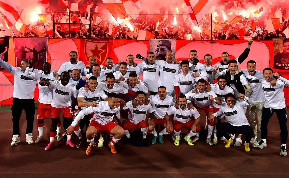 Alex Vigo consiguió su primer título con el Estrella Roja.
