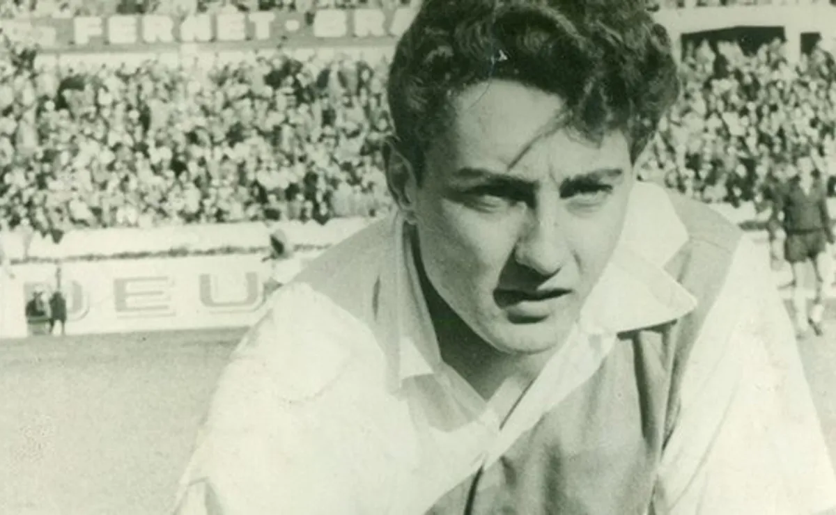 Sarnari, una leyenda de River y del fútbol argentino.