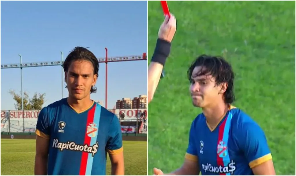 Flabián Londoño, de la felicidad absoluta a la expulsión después de marcar su primer gol en Primera.