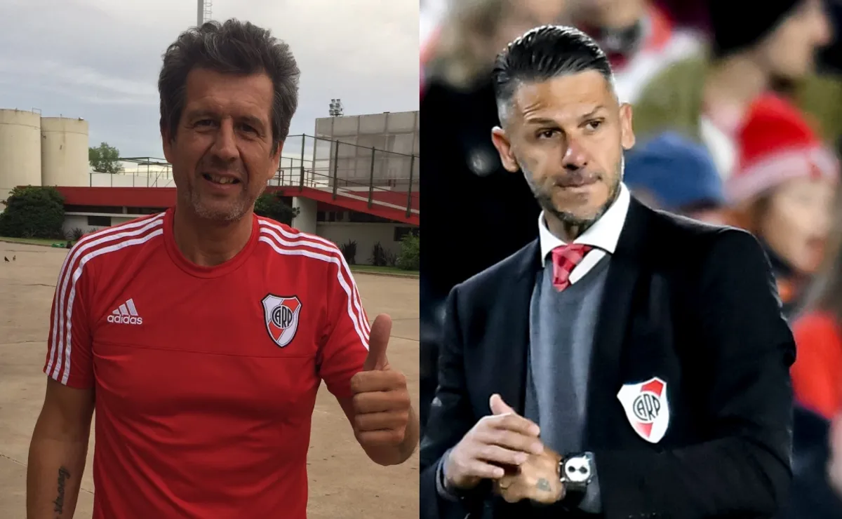 Un ex River bromeó sobre el look de Micho: "Ni se despeina"