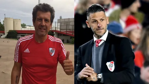 Un ex River bromeó sobre el look de Micho: "Ni se despeina"
