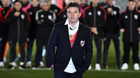 Gallardo ya conoce a algunos de los futbolistas del plantel.