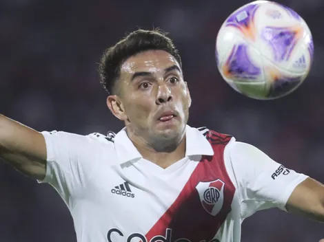 Enzo Díaz fue expulsado sobre el final del primer tiempo