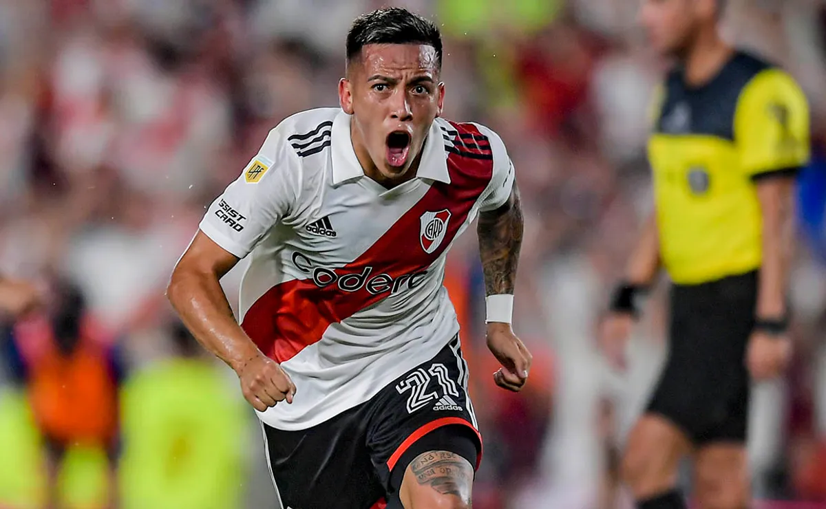 Barco marcó el segundo de River.