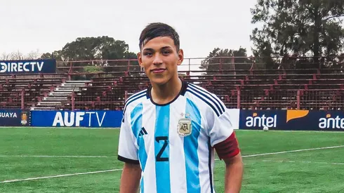 Ulises Giménez, uno de los talentos de River que brilla con la Albiceleste.