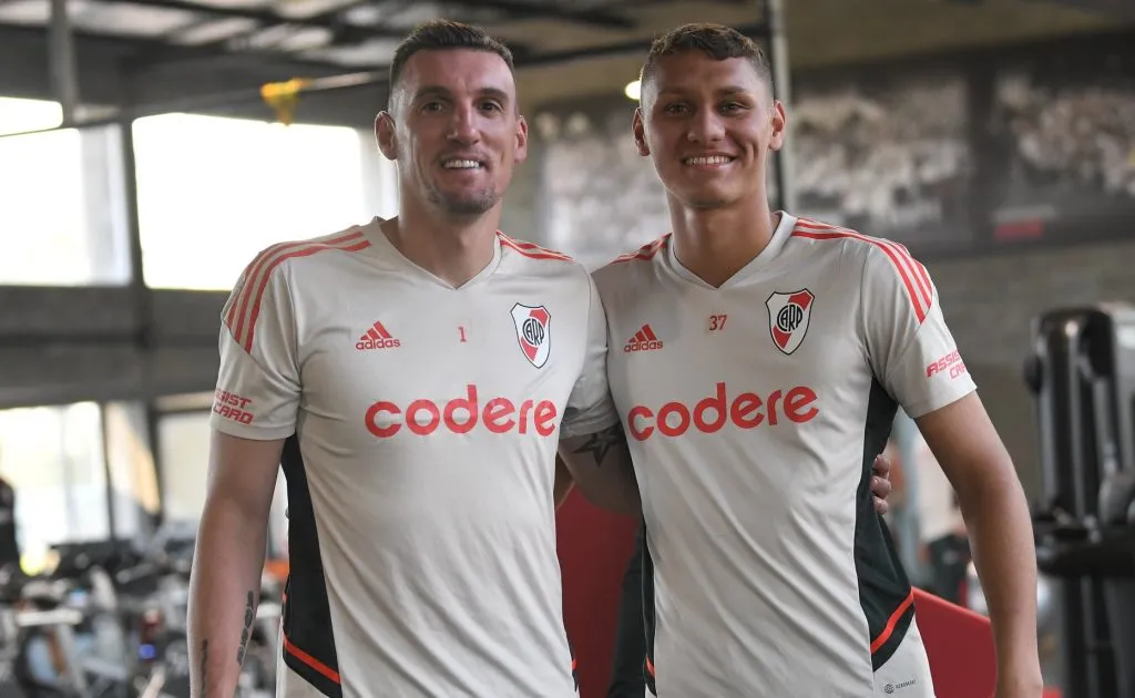 Lavagnino hizo toda la pretemporada con el plantel profesional y es bien considerado por Demichelis. (Foto: Prensa River).