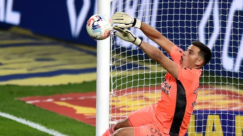 Leo Díaz, una de las figuras de River en un superclásico muy especial.