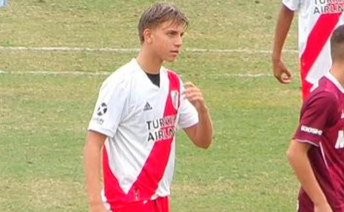 El hijo mayor de Maxi López debutó en las Inferiores de River.