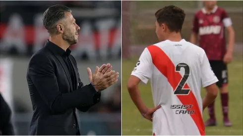 Micho habló del debut de Bastián en las Inferiores de River.
