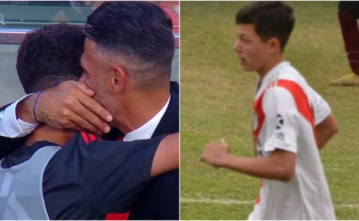 El hijo de Martín Demichelis debutó en la Novena del Más Grande.