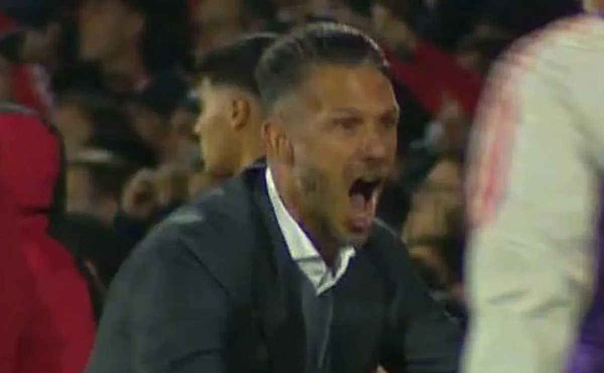 Un grito de gol que será bastante recordado. Demichelis se volvió loco.