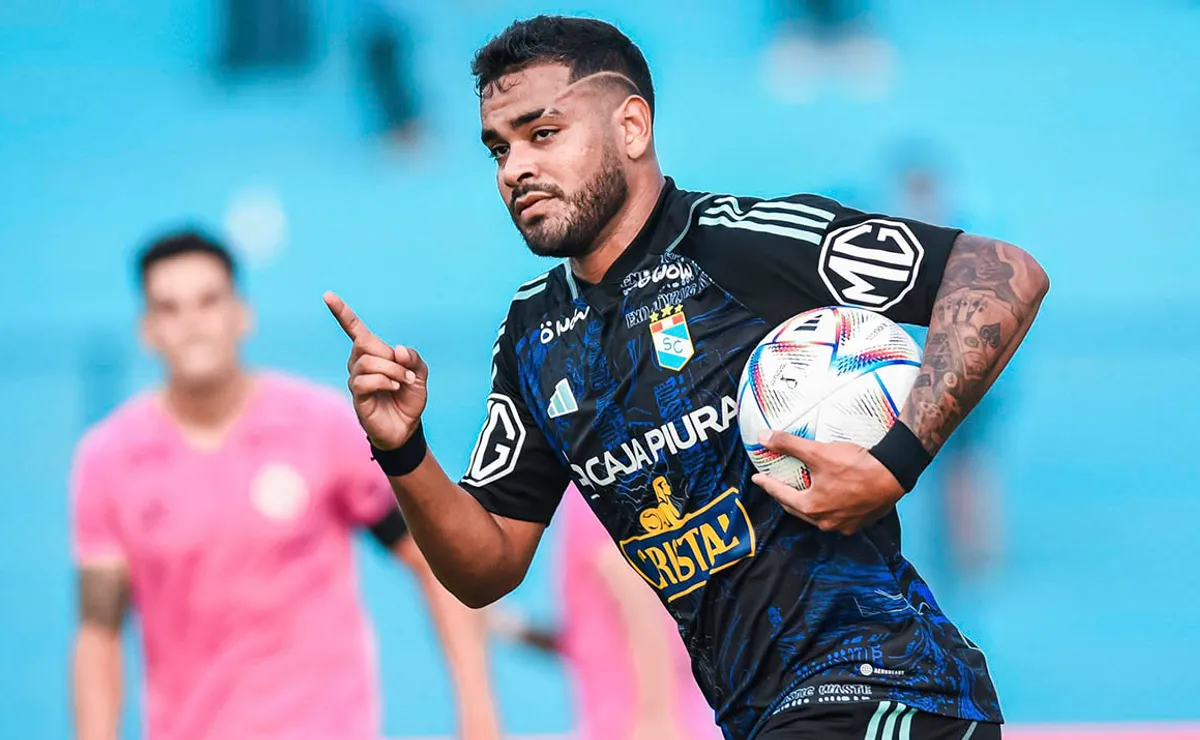 Brenner anotó el tanto de Sporting Cristal en el empate ante Sport Boys.