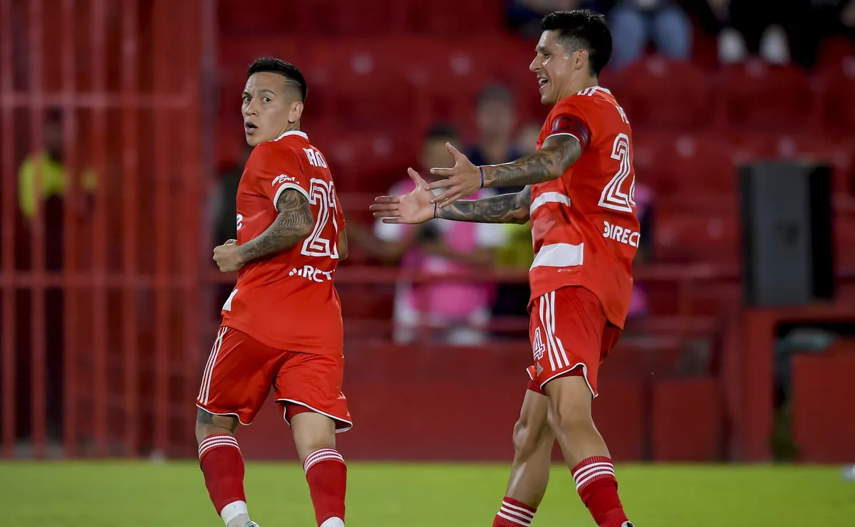 Esequiel Barco marcó el tercero de River ante Huracán hace dos fechas. (Foto: Getty).