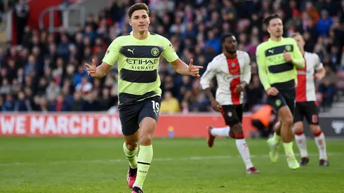 Julián convirtió en la goleada del City.