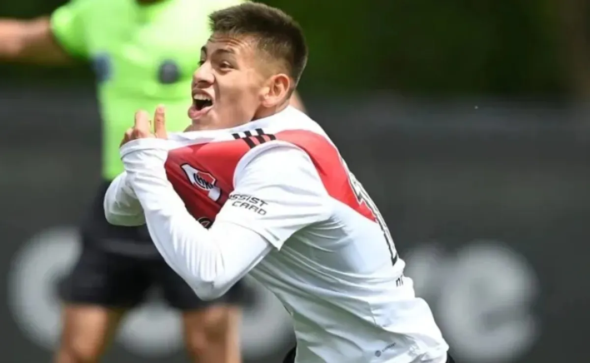 El Diablito la sigue rompiendo en el Sub 17 y en el Millonario lo quieren blindar.