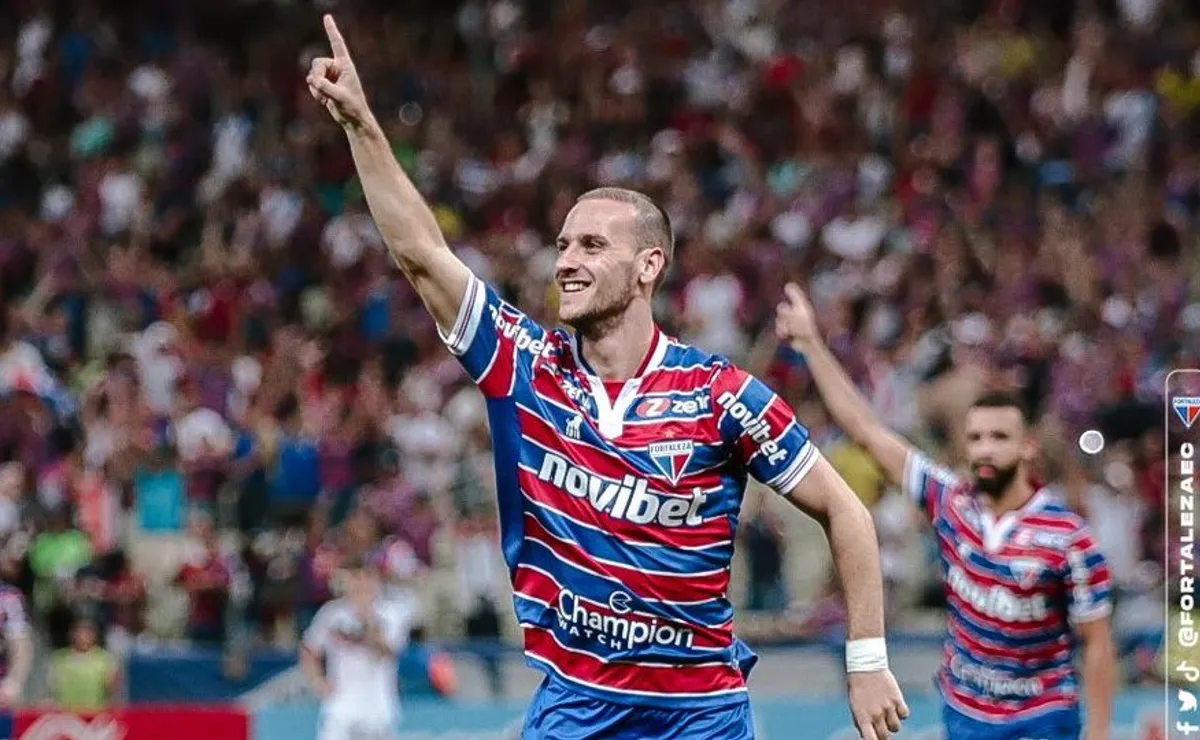 Tomas Pochettino debutó en la Sudamericana con un doblete y un partido descomunal.