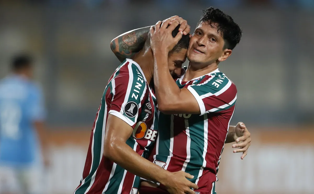 Germán Cano, autor de un doblete para la victoria de Fluminense (Foto: Getty)