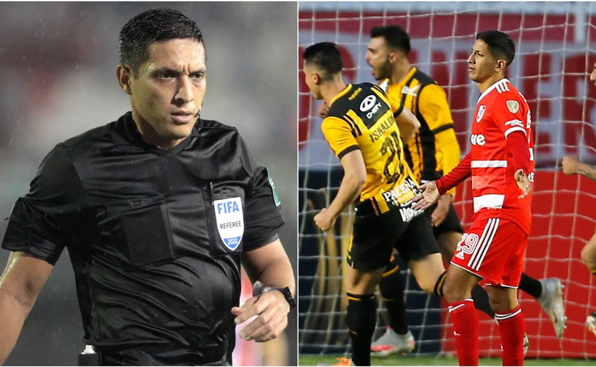 Valenzuela cobró un penal increíble en contra de River.