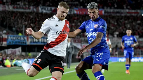 Lucas Beltrán es el goleador de la era Demichelis.