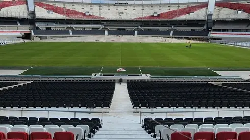 La Belgrano inferior estará habilitada antes de lo previsto (Foto: @ObrasRiverPlate)