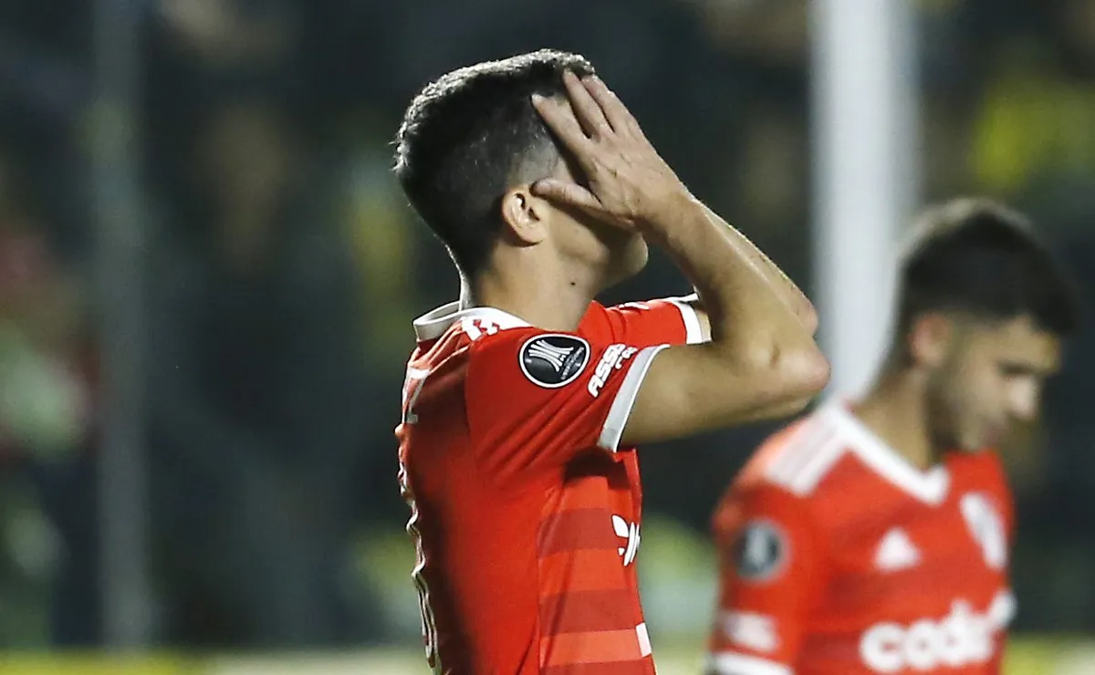 Nacho Fernández lamentó las situaciones que desperdició River en La Paz (Foto: Getty)