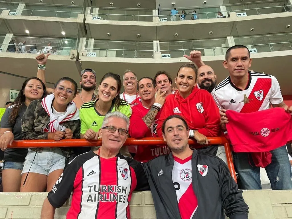 La Filial Tulum, presente en Lima ante Sporting Cristal por la Copa Libertadores 2023.