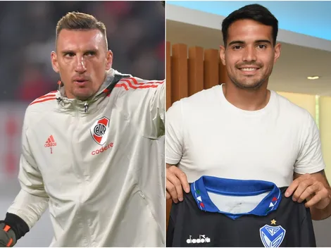 El arquero de Vélez también bancó a Armani