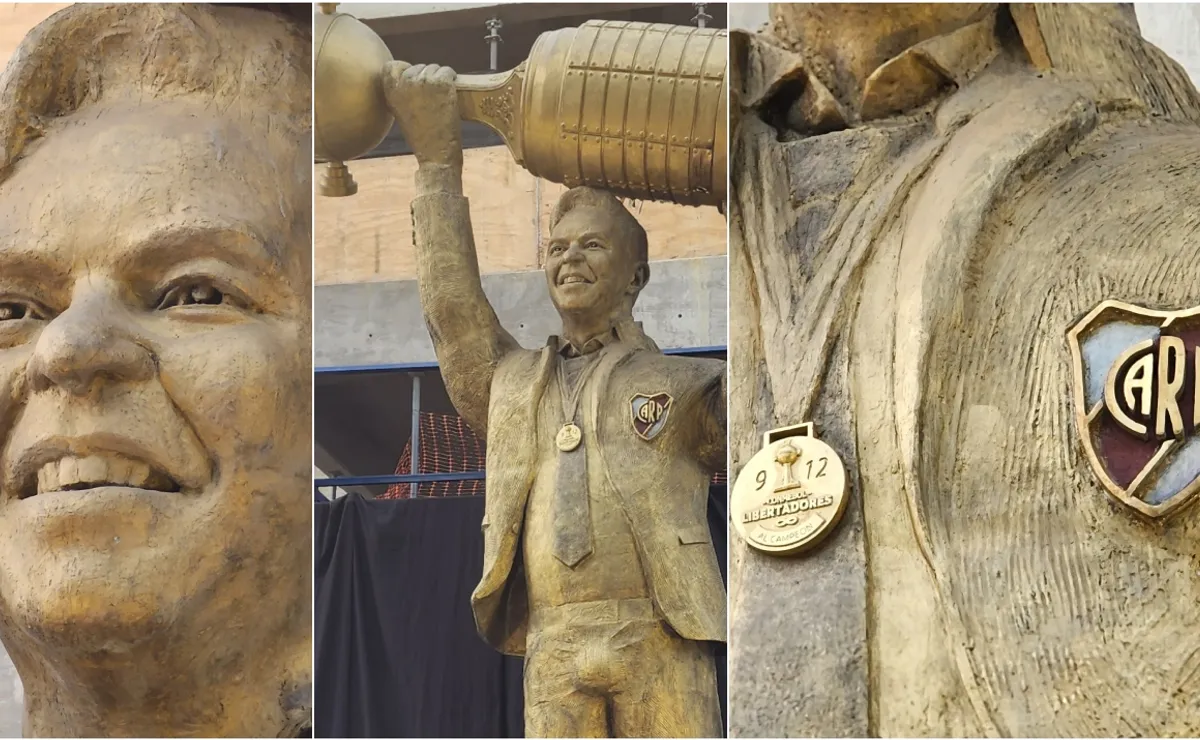 La estatua del Muñeco desató entre los hinchas: ¿te gustó?