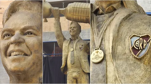 La estatua del Muñeco desató entre los hinchas: ¿te gustó?