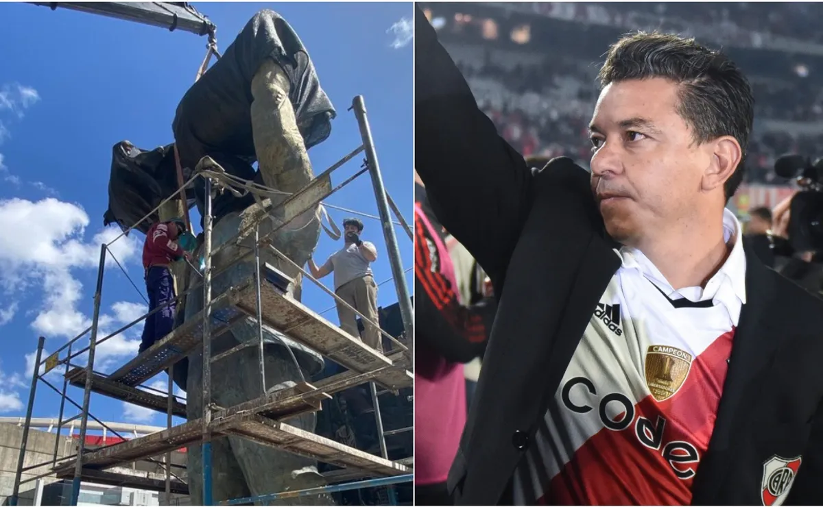 El Muñeco vuelve al Monumental para reencontrarse con los hinchas de River