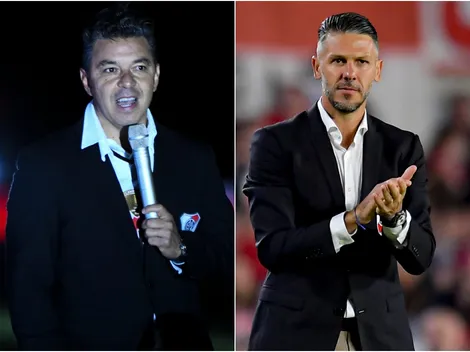 ¿Gallardo se reencontrará con sus jugadores y con Demichelis?