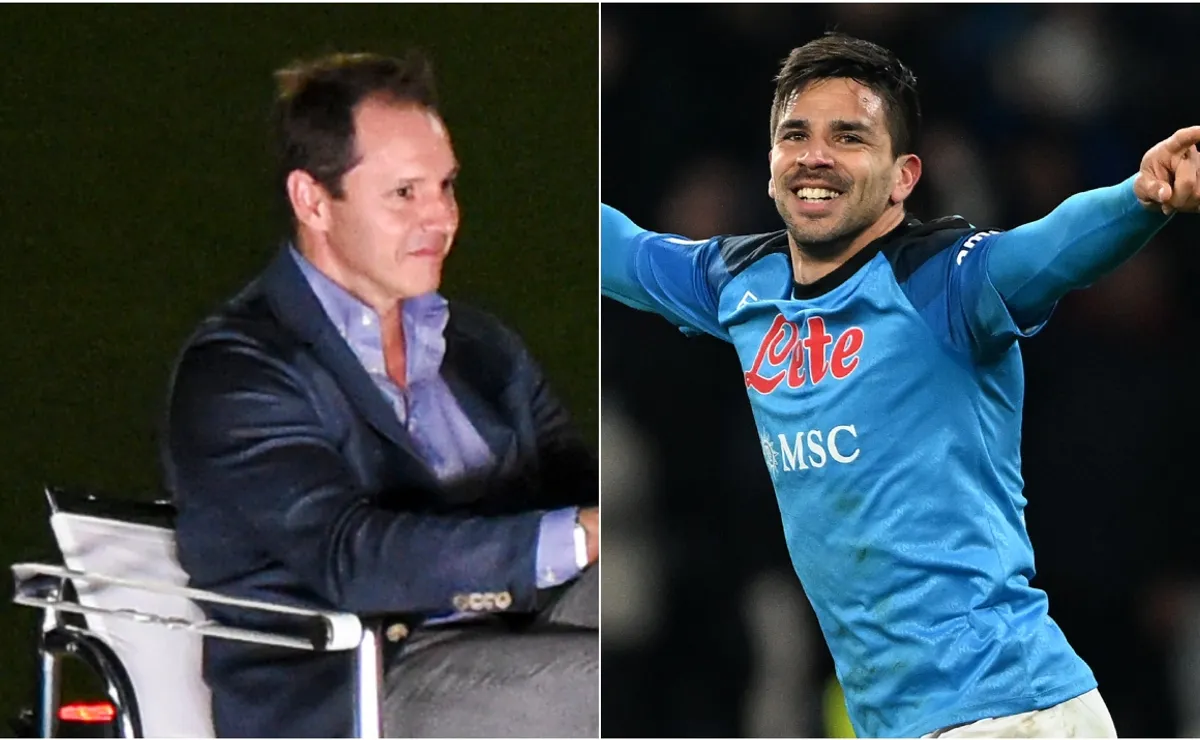 Jorge Brito y Giovanni Simeone.