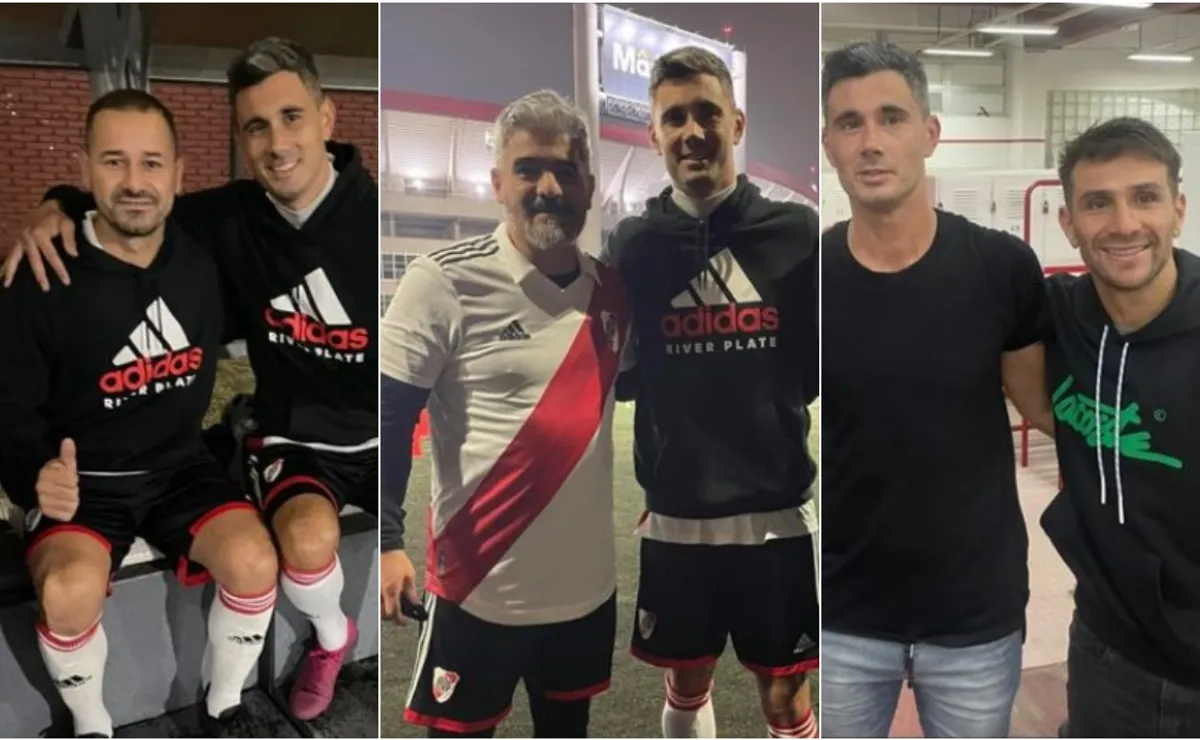 Almerares junto a Mora, Ortega y Ponzio.