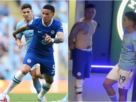 La intimidad del encuentro entre Enzo y Julián