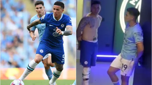 Enzo y Julián volvieron a cruzarse y compartieron un grato momento.