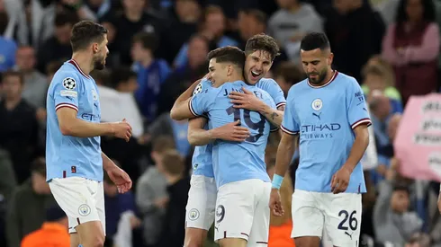 Julián consiguió su primer título con la camiseta del City.