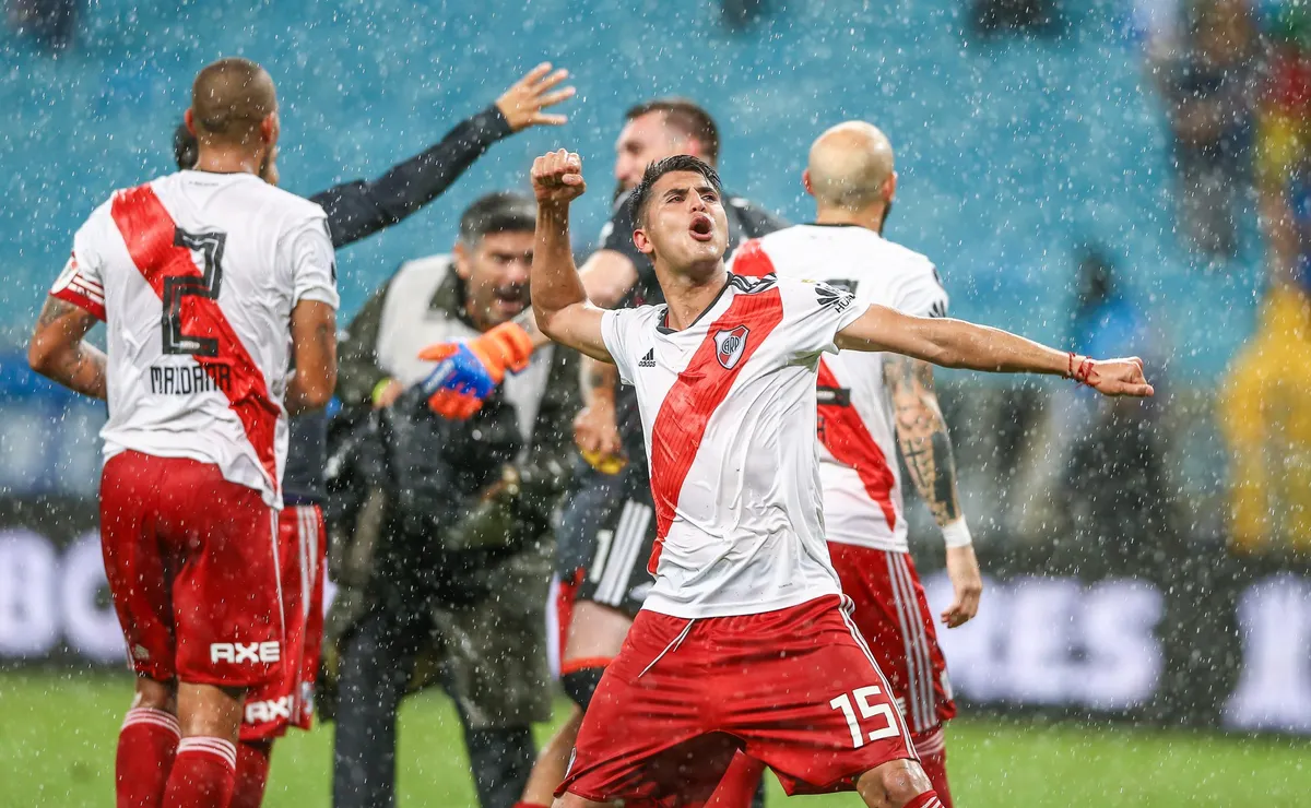 Palacios fue pieza vital en el River campeón de la Libertadores 2018.