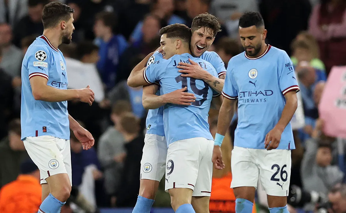 Julián Álvarez cerró la goleada del City al Madrid.