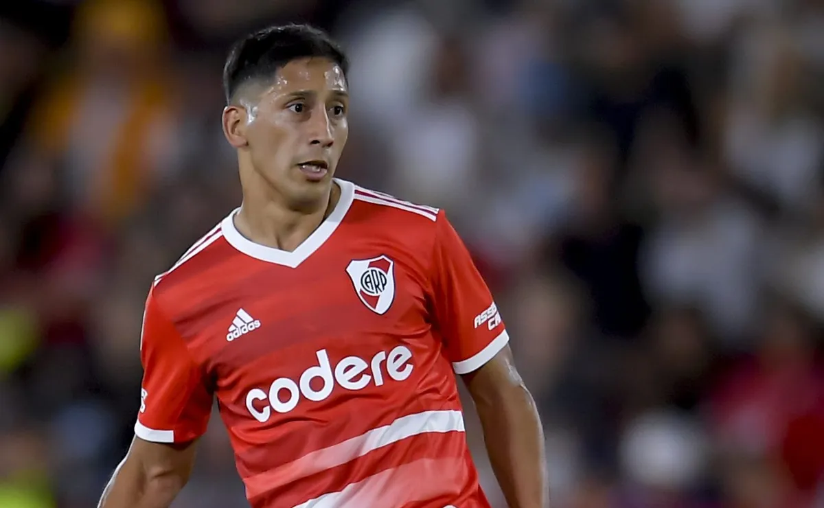 La rueda de auxilio de la mitad de la cancha, indispensable en este River 2023.