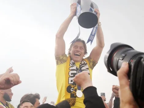 Otro ex River campeón: Almeyda festejó en Grecia