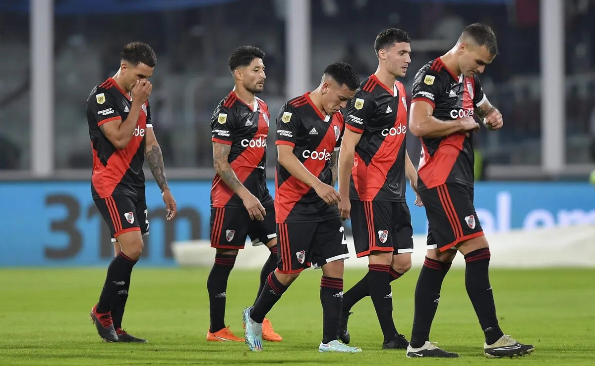 River tuvo una mala noche en Córdoba y perdió con Talleres. (Foto: Getty).