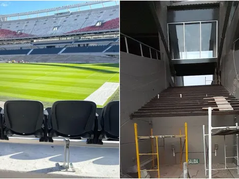 Más obras en el Monumental: River avanza hacia el estadio 360