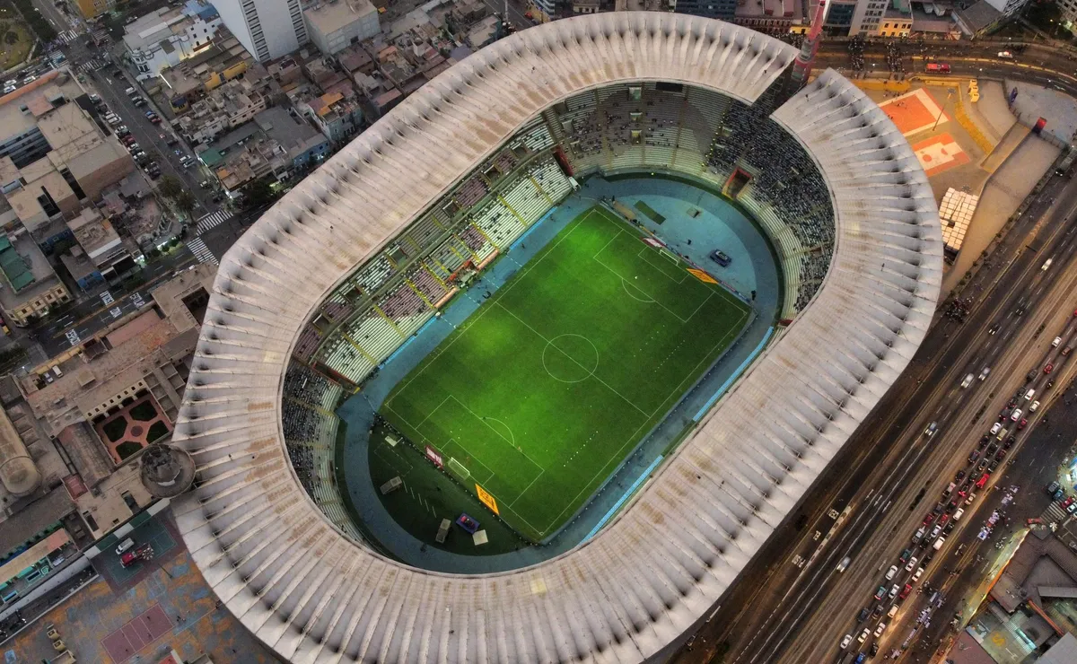 Estadio Nacional de Lima, el escenario donde River visitará a Sporting Cristal. (Foto: Getty).