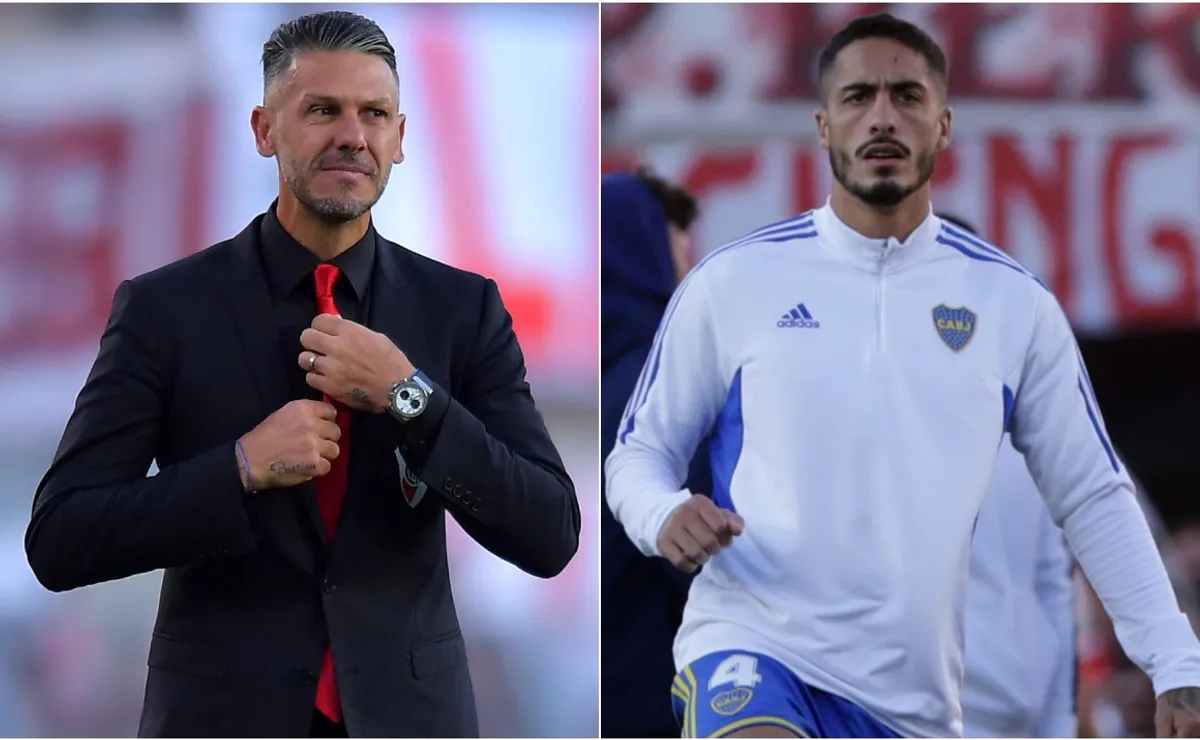 Martín Demichelis y Nicolás Figal.