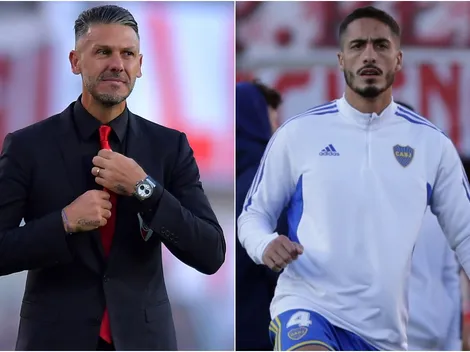 Con altura: el dardo que Demichelis le tiró a Figal